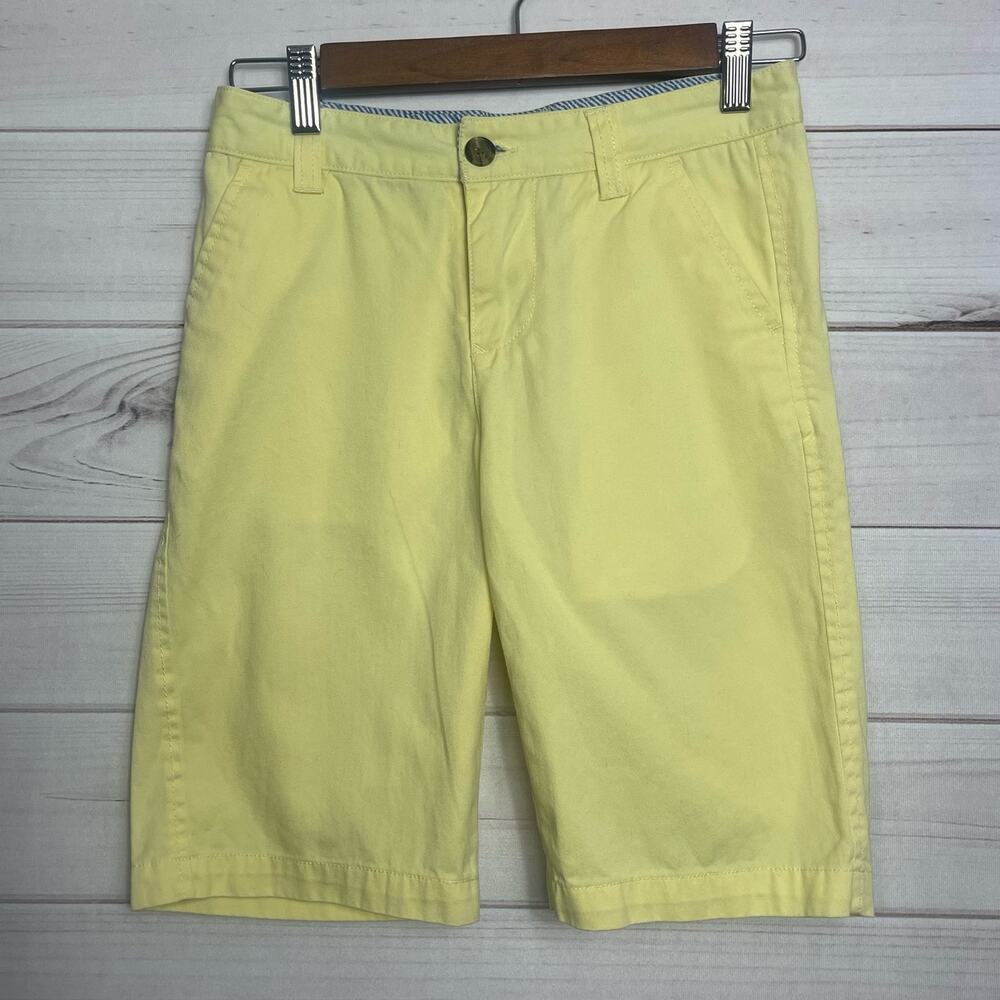 Tommy Hilfiger Yellow Chino Shorts Boys Size 12